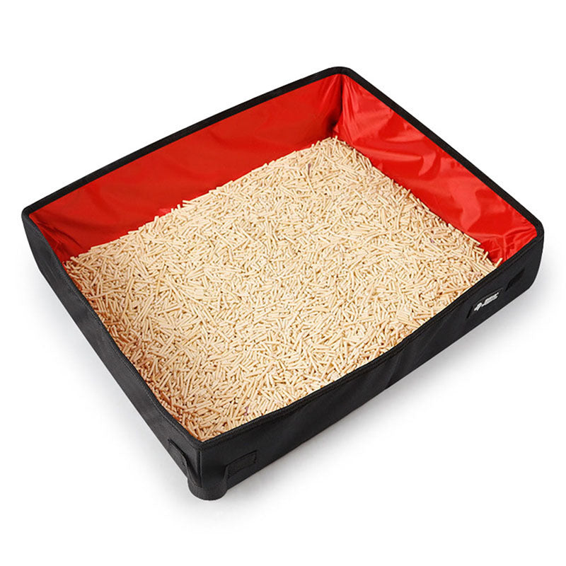 portable cat litter box foldable