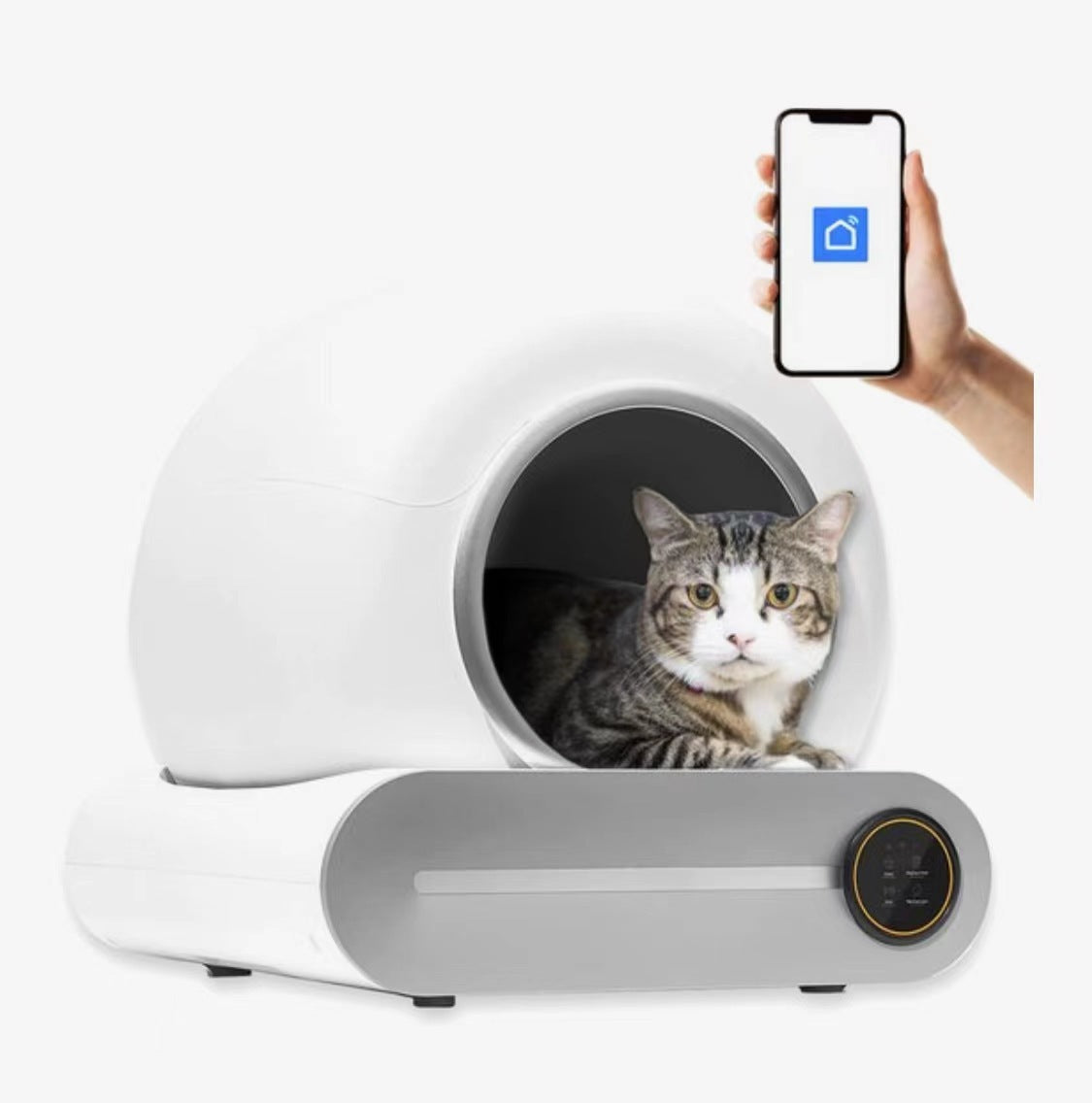 automatic litter box cat toilet smart pooper scooper