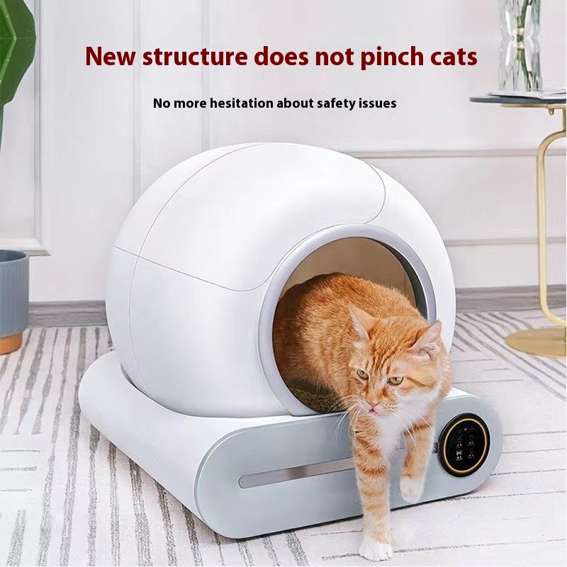 automatic litter box cat toilet smart pooper scooper