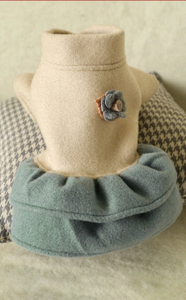 pet woolen dress