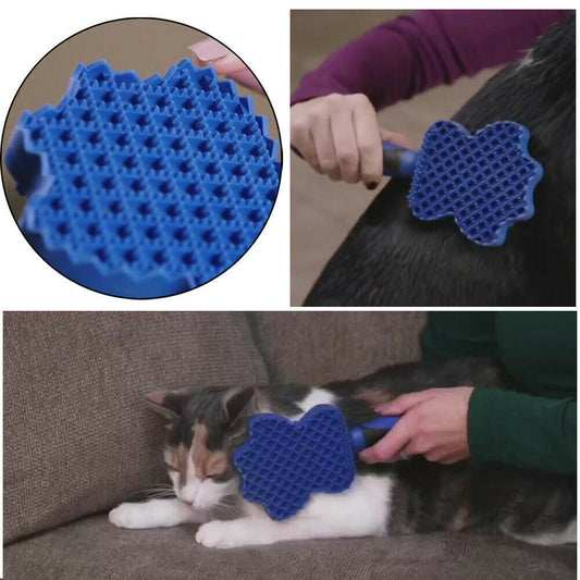 pet hair remover brush gentle pet grooming brush
