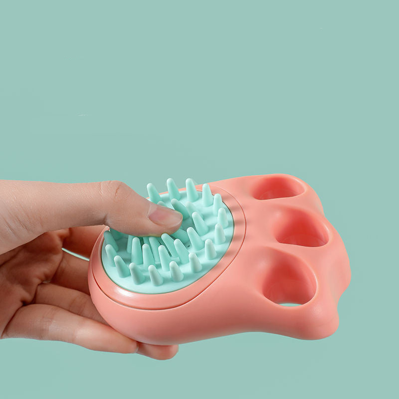 cat claw bath brush pet dog bath artifact cat brush