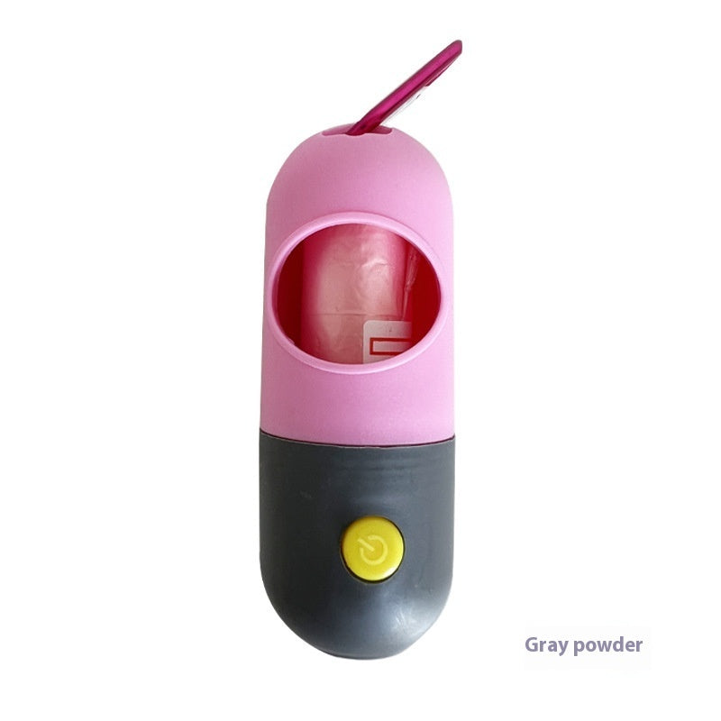 GlowPaws LED Waste Bag Dispenser For Dogs Cats Poop Scooper Bags Waste Bags Holder Dispensers Pet Clean Accessories