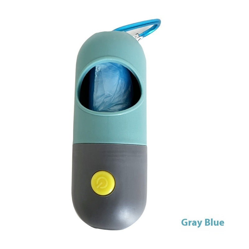 GlowPaws LED Waste Bag Dispenser For Dogs Cats Poop Scooper Bags Waste Bags Holder Dispensers Pet Clean Accessories