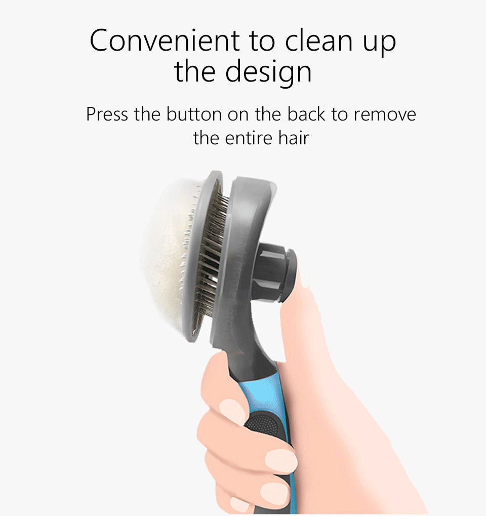 pet steel needle brush