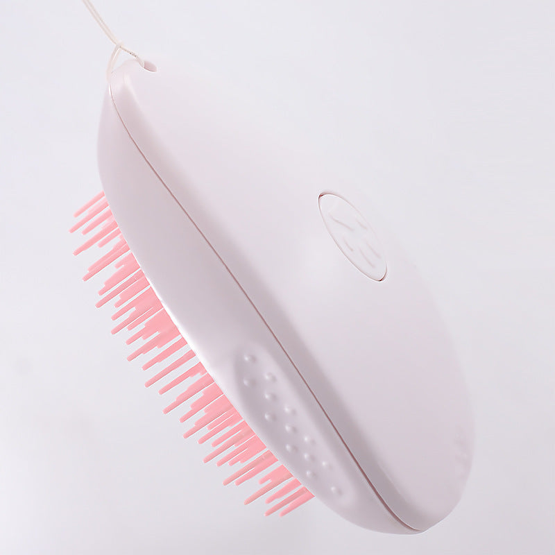 brush brush cat hair white pet