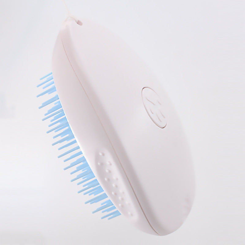 brush brush cat hair white pet