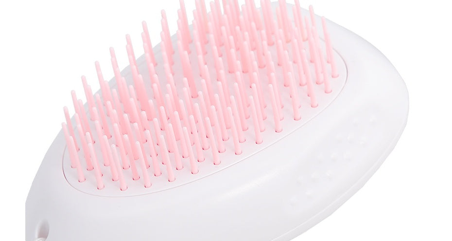 brush brush cat hair white pet
