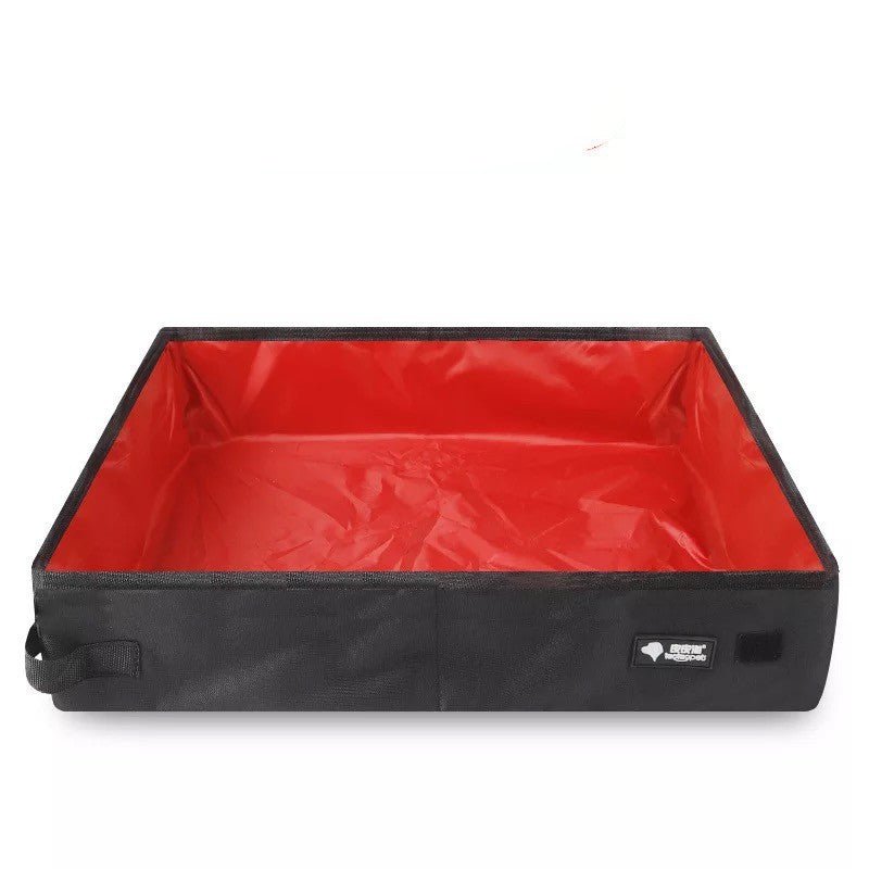 portable cat litter box foldable