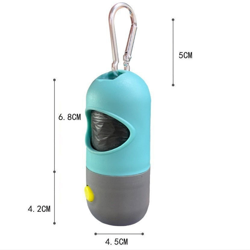 GlowPaws LED Waste Bag Dispenser For Dogs Cats Poop Scooper Bags Waste Bags Holder Dispensers Pet Clean Accessories
