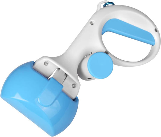 Pet Pooper Scooper For Dogs And Cats With Trash Bags Holder & Poop Scooper For Easy Grass And Gravel Pick Up Including A Roll Of Trash Bag