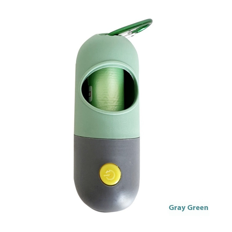 GlowPaws LED Waste Bag Dispenser For Dogs Cats Poop Scooper Bags Waste Bags Holder Dispensers Pet Clean Accessories